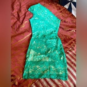 One Shoulder lace dress